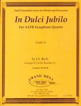 IN DULCI JUBILO SAXOPHONE QUARTET cover